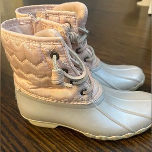 Sperry Duck Boots - size 2 girls